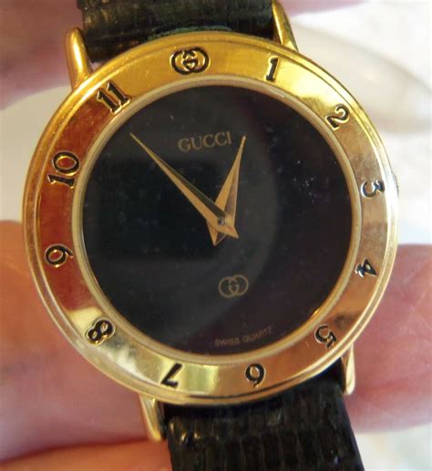 vintage gucci watch 1990s|authentic vintage gucci watch.